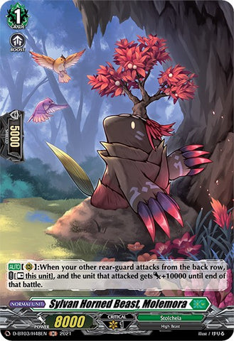 Sylvan Horned Beast, Molemora (Holo)