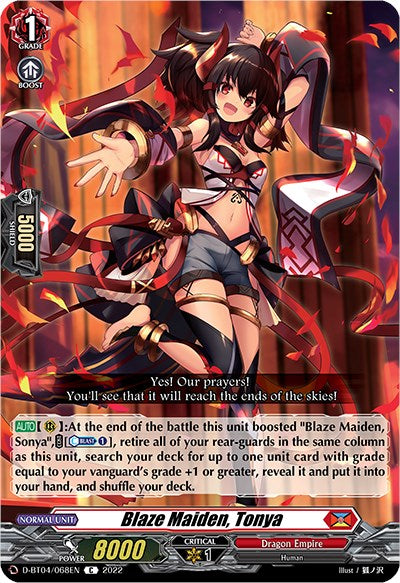 Blaze Maiden, Tonya