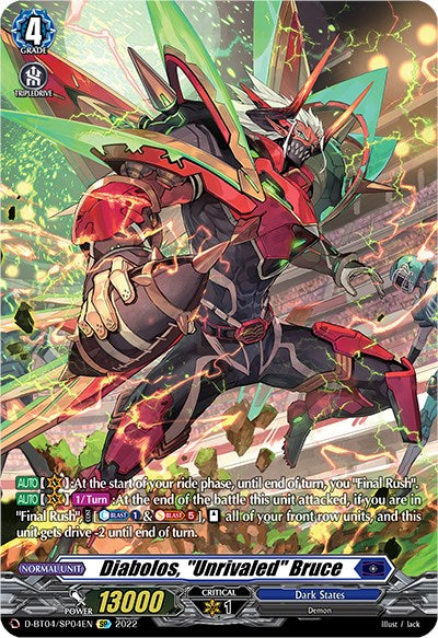 Diabolos, "Unrivaled" Bruce (SP)