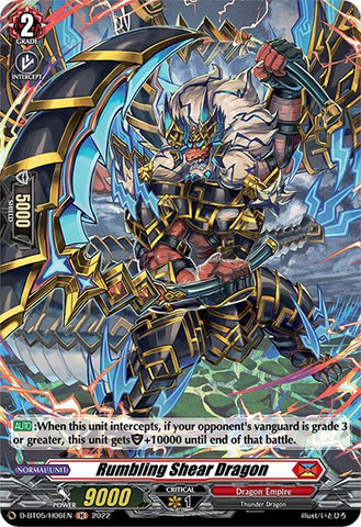 Rumbling Shear Dragon (Holo)