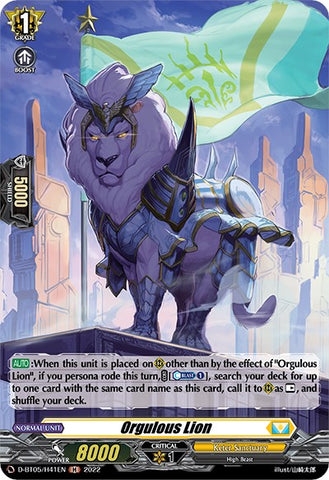 Orgulous Lion (Holo)