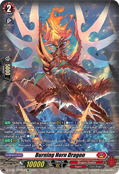 Burning Horn Dragon (SP)