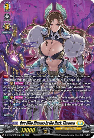 One Who Blooms in the Dark, Thegrea (SP)