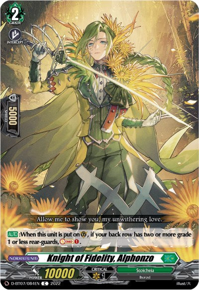 Knight of Fidelity, Alphonzo