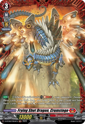 Frying Shot Dragon, Crumstego (FR)