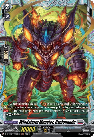 Windstorm Monster, Cyclogaade (FR)