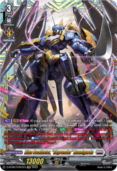 Blue Deathster, "Skyrender" Avantgarda (FFR)