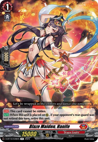 Blaze Maiden, Hanife