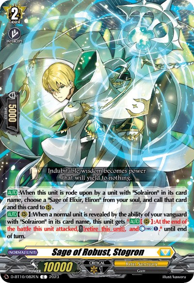 Sage of Robust, Stogron