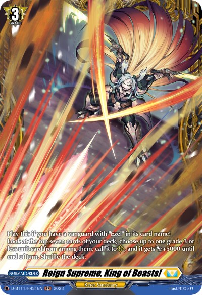Reign Supreme, King of Beasts! (FR)