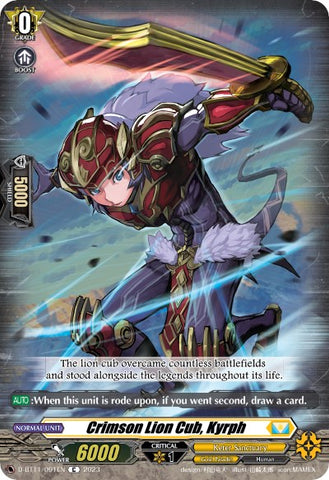 Crimson Lion Cub, Kyrph