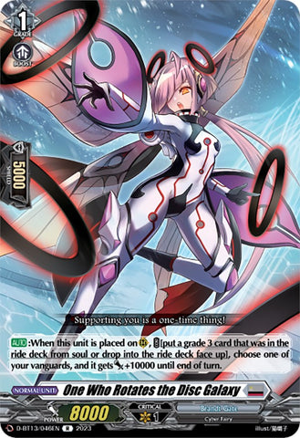 One Who Rotates the Disc Galaxy