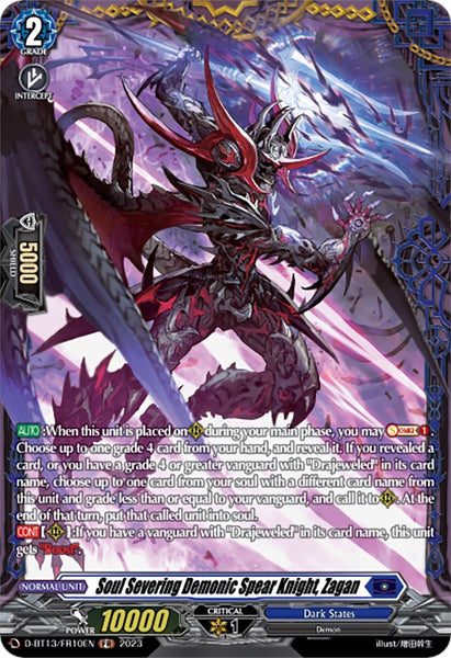 Soul Severing Demonic Spear Knight, Zagan (FR)