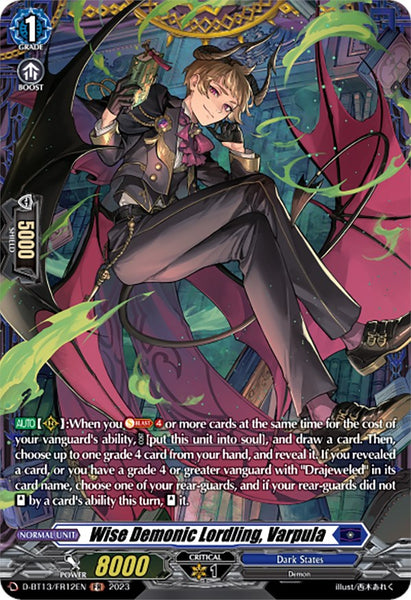 Wise Demonic Lordling, Varpula (FR)
