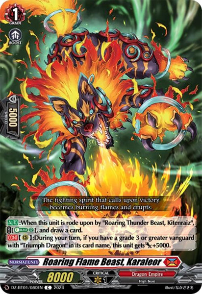 Roaring Flame Beast, Karaleor