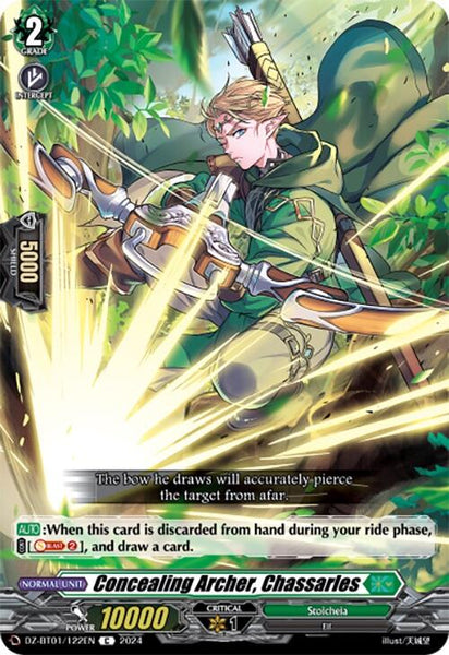 Concealing Archer, Chassarles