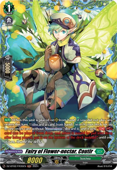 Fairy of Flower-nectar, Coutir (FR)