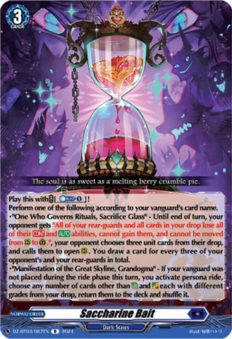Saccharine Bait