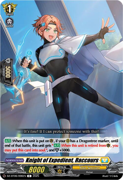 Knight of Expedient, Raccours