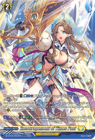 Encouragement of Times Past (SR)