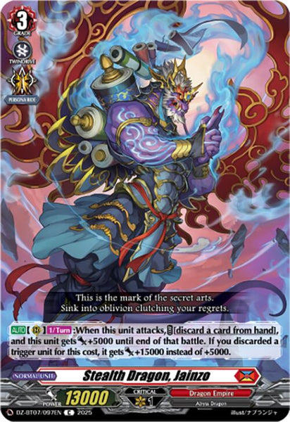 Stealth Dragon, Jainzo