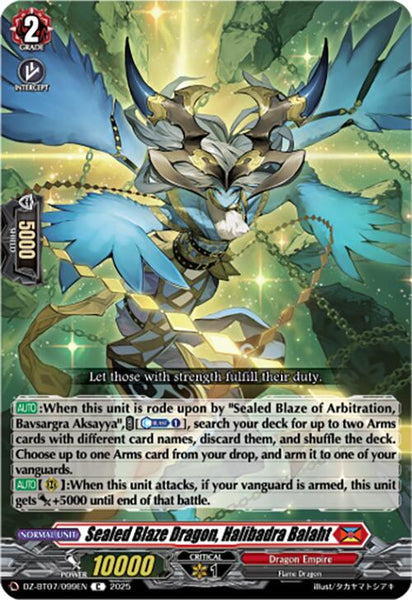 Sealed Blaze Dragon, Halibadra Balaht