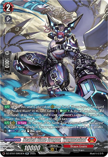 Sealed Blaze Dragon, Yyugmashad (SR)