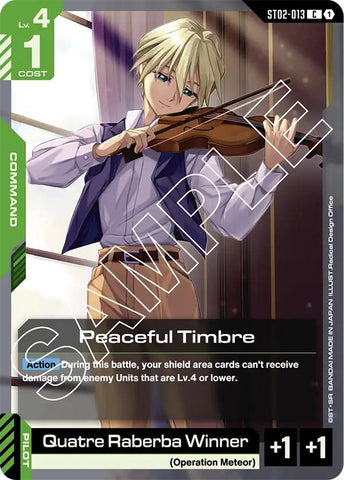 Peaceful Timbre