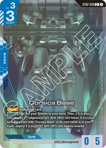 Corsica Base (C+)