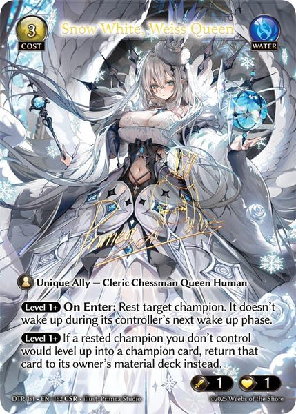 Snow White, Weiss Queen (CSR)