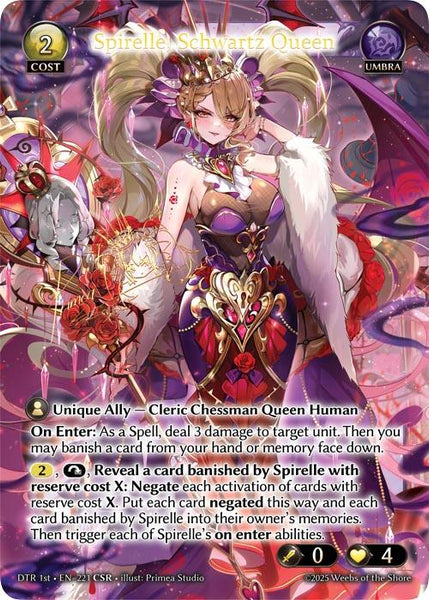 Spirelle, Schwartz Queen (CSR)