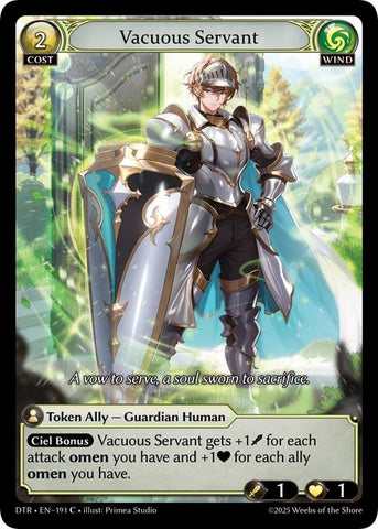 Vacuous Servant
