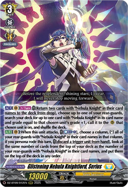 Glistening Nebula Knightlord, Serius
