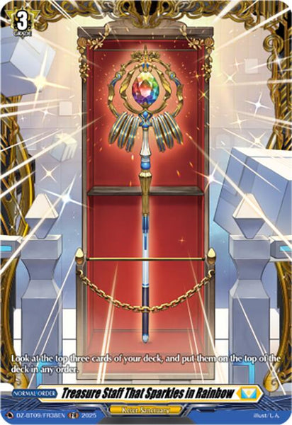 Treasure Staff That Sparkles in Rainbow (FR)