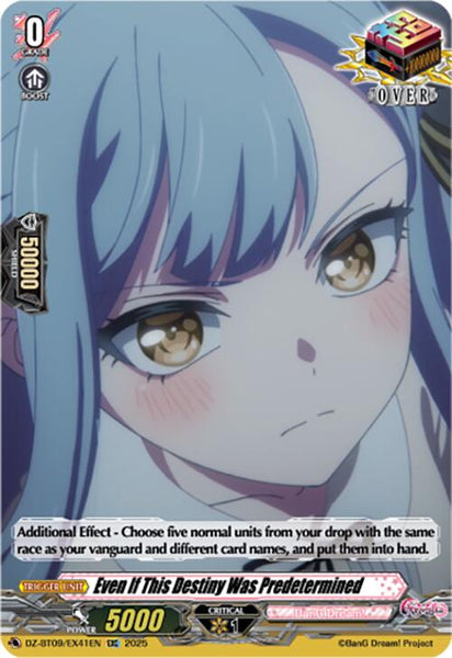 Even If This Destiny Was Predetermined (EXC)