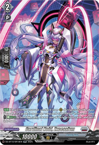 Cardinal Noid, Excessivm (SR)