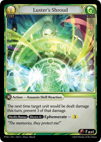 Luster's Shroud