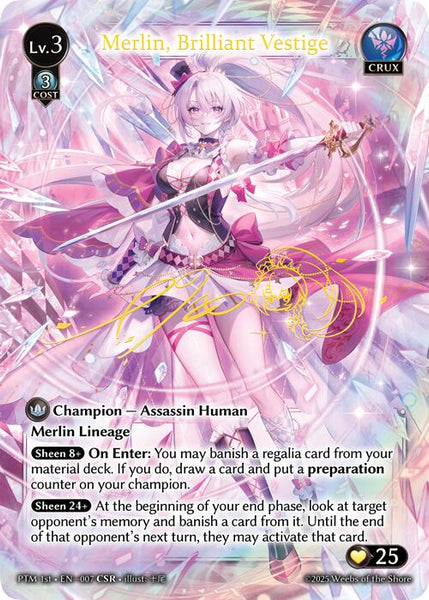 Merlin, Brilliant Vestige (CSR)
