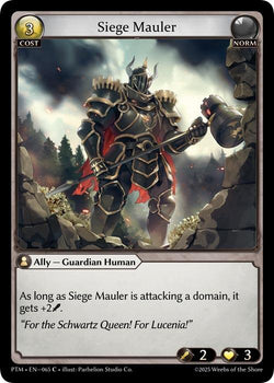 Siege Mauler (Curio Foil)