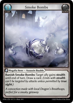 Smoke Bombs (Curio Foil)
