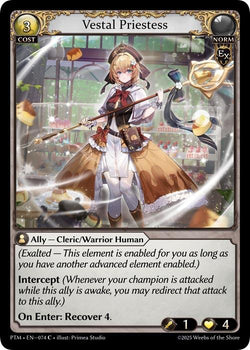 Vestal Priestess (Curio Foil)
