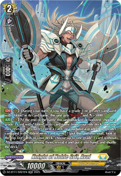 Knight of Noble Grit, Aval (SR)