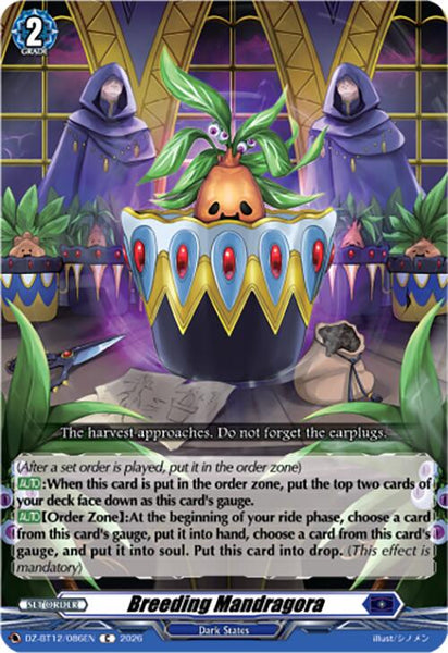 Breeding Mandragora