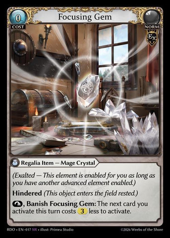 Focusing Gem