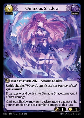 Ominous Shadow