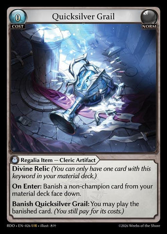 Quicksilver Grail