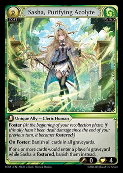 Sasha, Purifying Acolyte