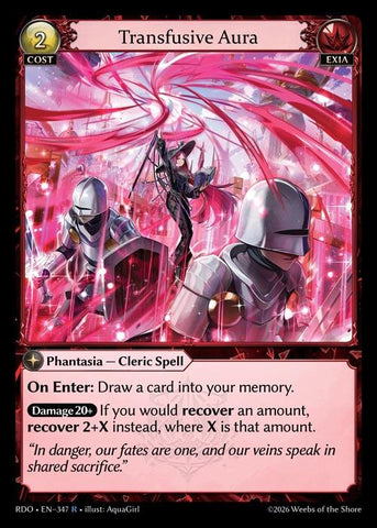 Transfusive Aura