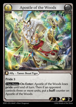 Apostle of the Woods (Curio Foil)