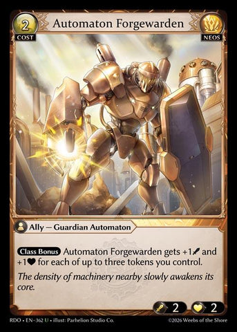 Automaton Forgewarden (Curio Foil)